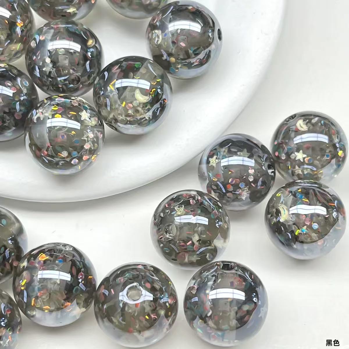 【New!】【JOJO CHIP GAME】Nova™ Resin Beads 16mm For Keychain/Pen - TikTok Live Opening