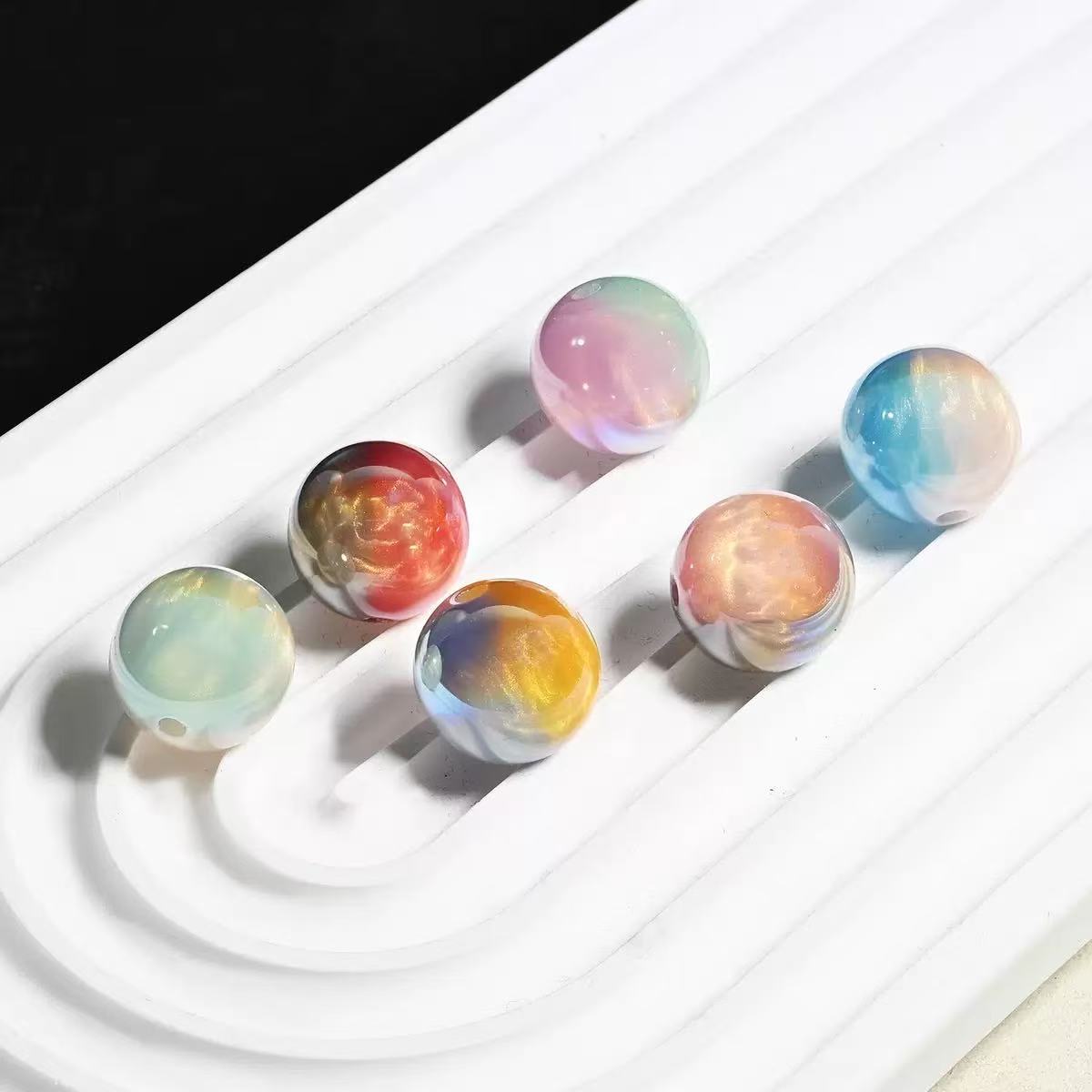 【New!】【JOJO CHIP GAME】Nova™ Resin Beads 16mm For Keychain/Pen - TikTok Live Opening