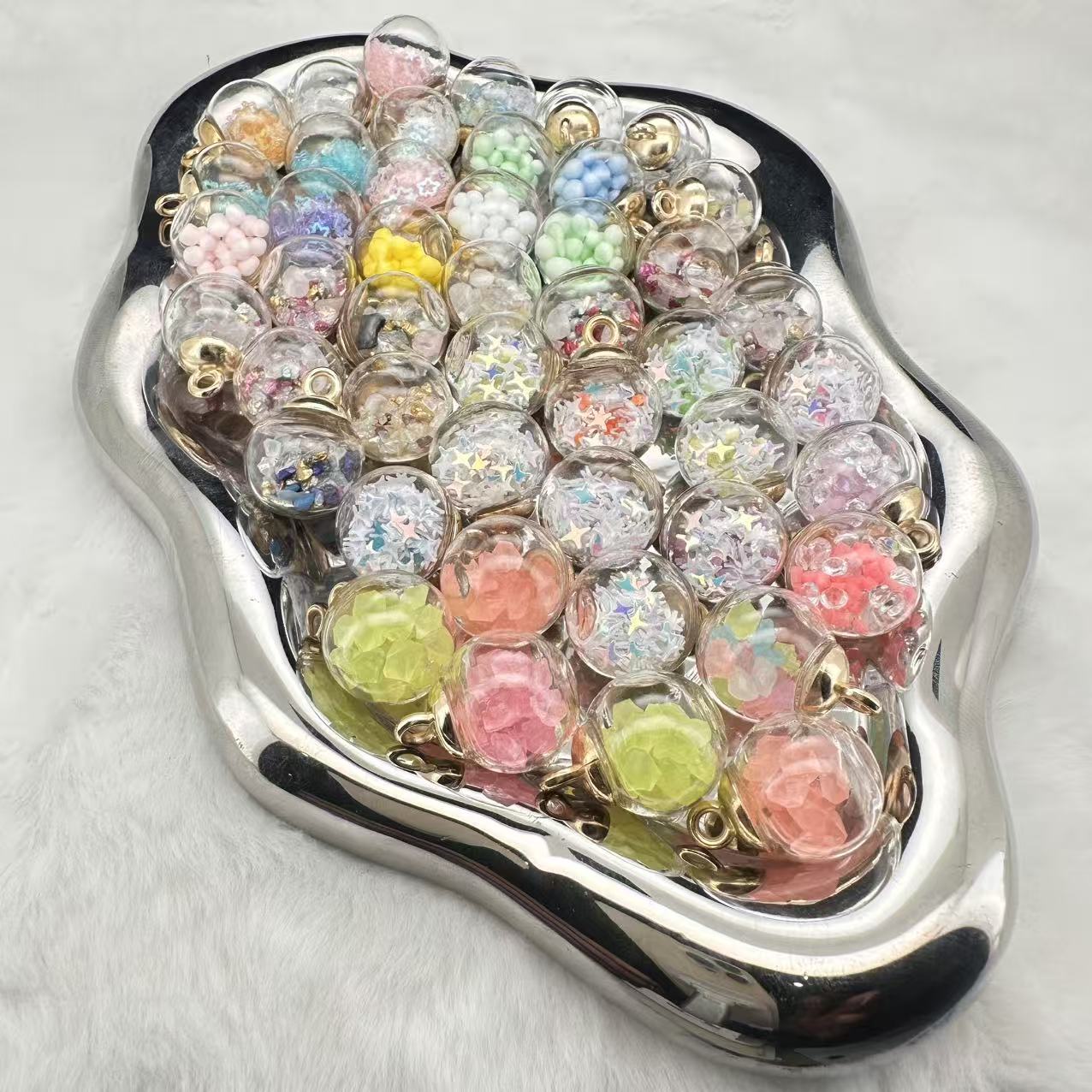 【SHOVEL-SHOVEL】【S06】StarDust Shaker Glass Beads - TikTok Live Opening