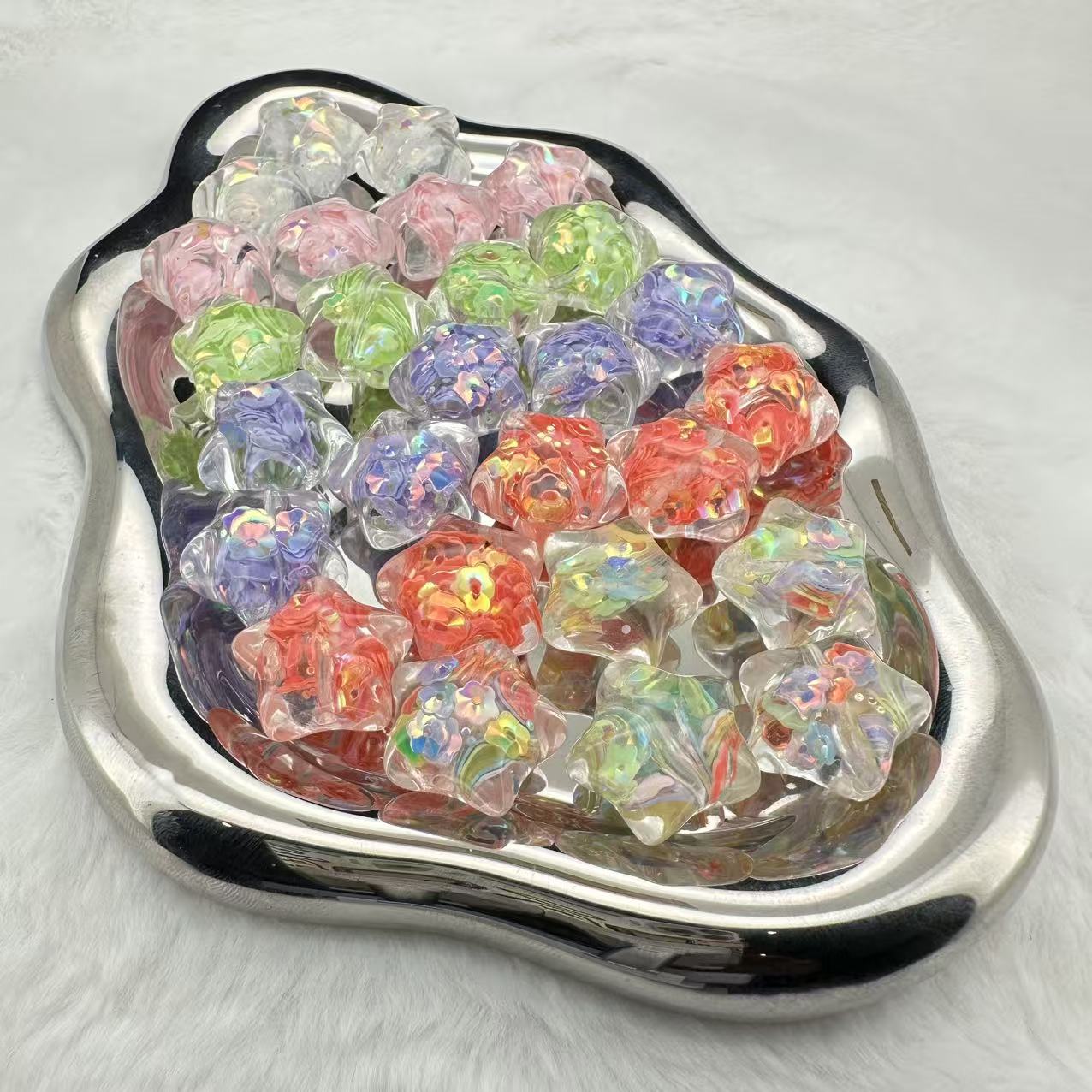 【NEW!!!】【SHOVEL-SHOVEL】【S40】Blooming Star Resin Bead - TikTok Live Opening