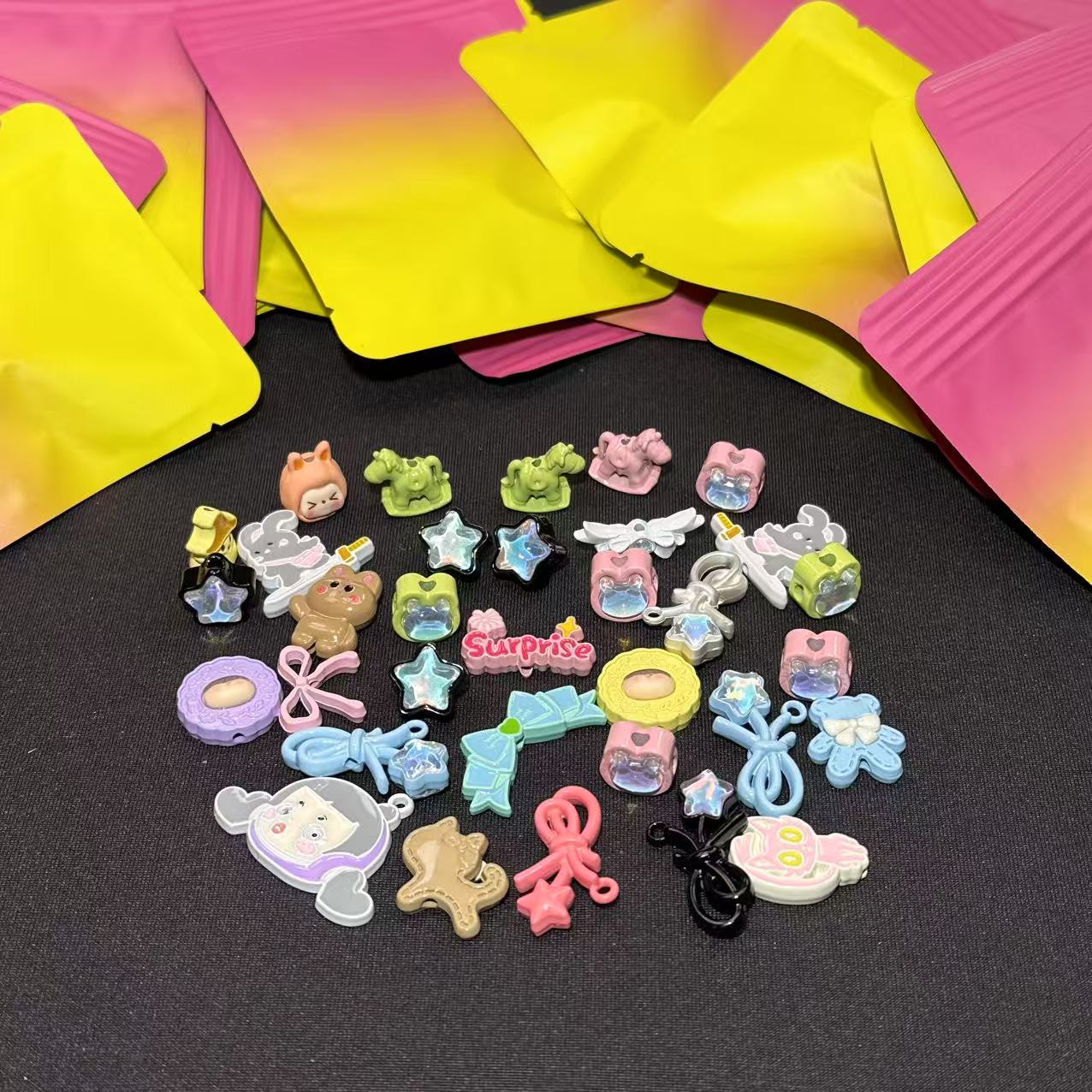 Rainbow Charm Lucky Bags for DIY- TikTok Live Opening