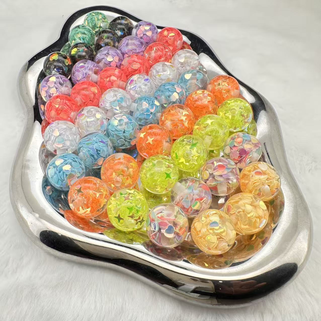 【SHOVEL-SHOVEL】【S04】Sparkle Resin Beads - TikTok Live Opening
