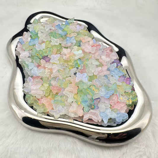 【NEW!!!】【SHOVEL-SHOVEL】Flittering Butterfly Glass Beads - TikTok Live Opening