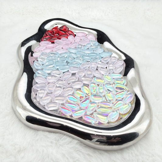 【NEW!!!】【SHOVEL-SHOVEL】Raindrop Crystal Beads - TikTok Live Opening