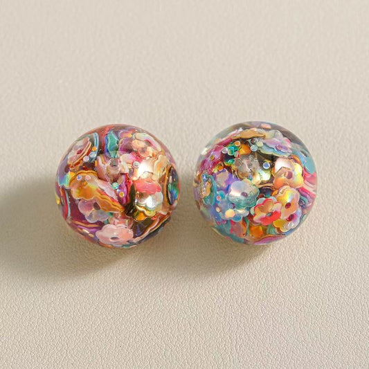 【New!】【JOJO CHIP GAME】Nova™ Resin Beads 16mm For Keychain/Pen - TikTok Live Opening