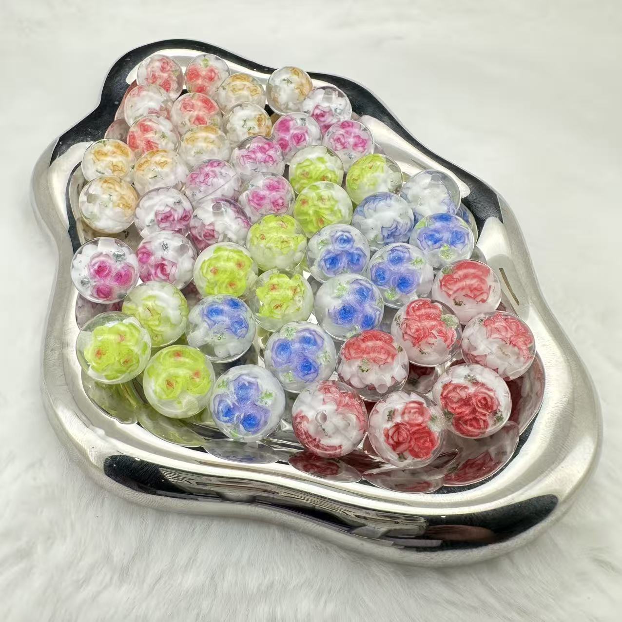 【NEW!!!】【SHOVEL-SHOVEL】【S47】Rosé Buttercream Resin Bead - TikTok Live Opening