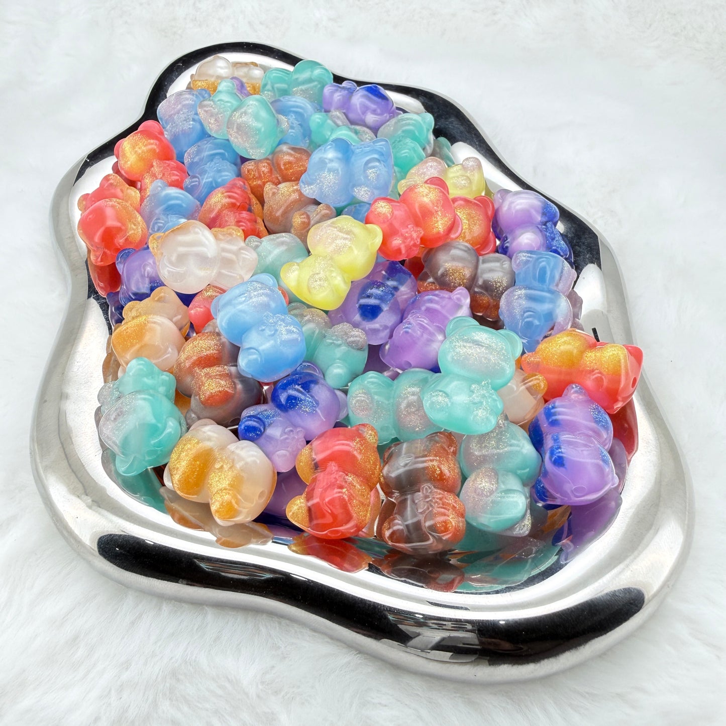 【SHOVEL-SHOVEL】【S22】Teddy Bear Resin Beads - TikTok Live Opening