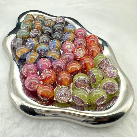 【NEW!!!】【SHOVEL-SHOVEL】【S38】Vintage Glimmer Resin Bead - TikTok Live Opening