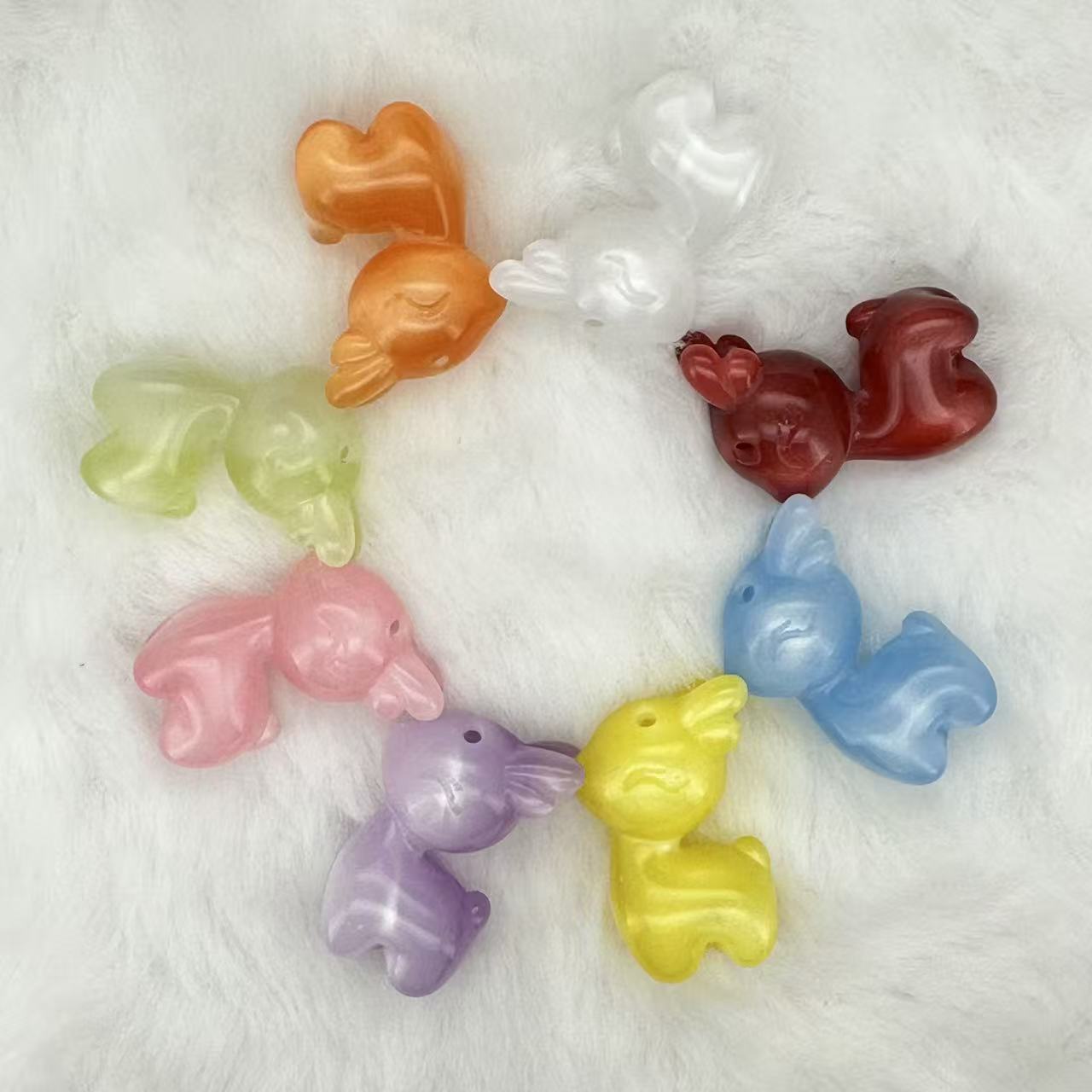 【SHOVEL-SHOVEL】【S23】Deer Dangling Resin Beads - TikTok Live Opening