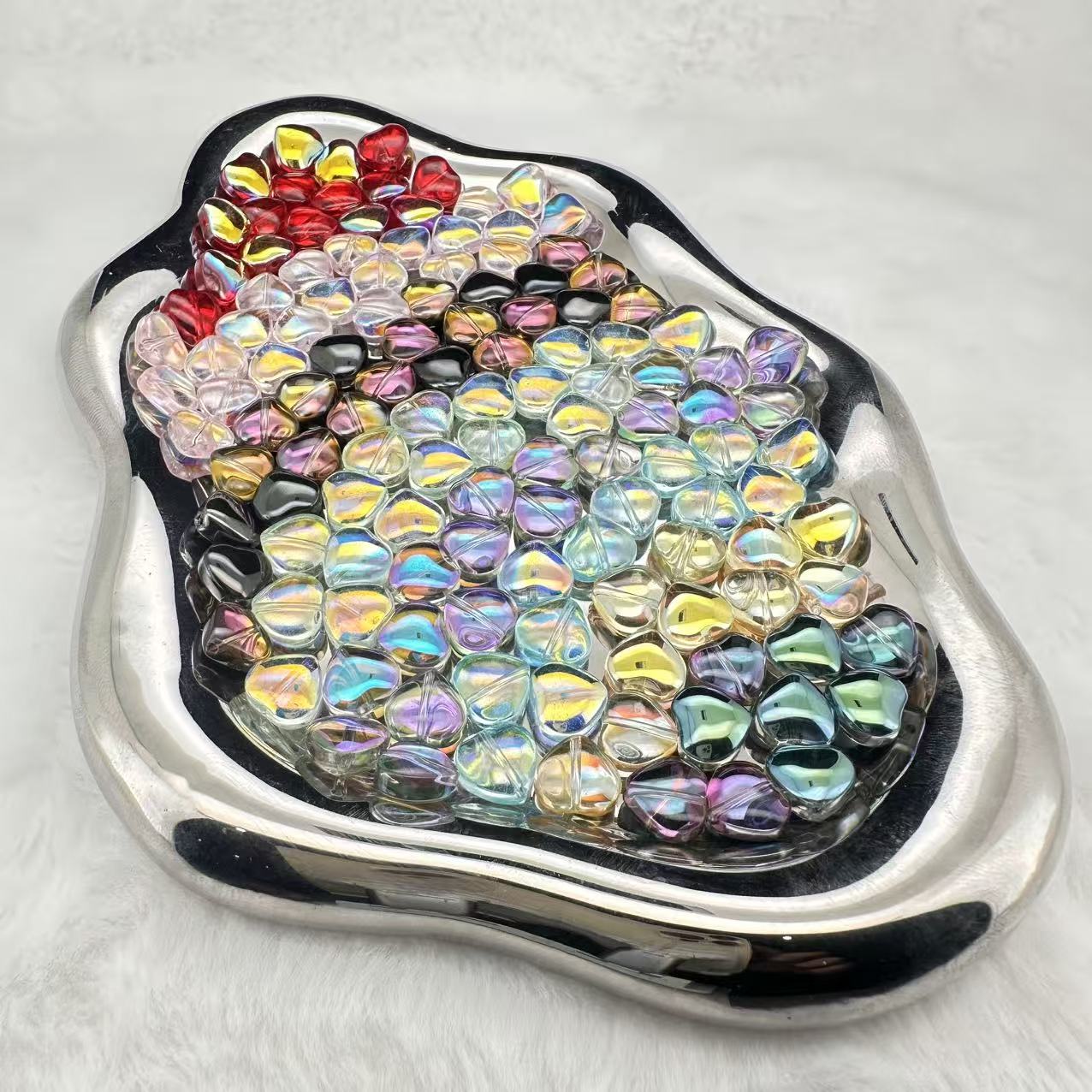 【SHOVEL-SHOVEL】【S05】Chubby Love Heart Crystal Beads - TikTok Live Opening